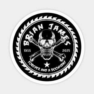 Brian James 13/3/26 England 1955 2025 Music D5172 Magnet